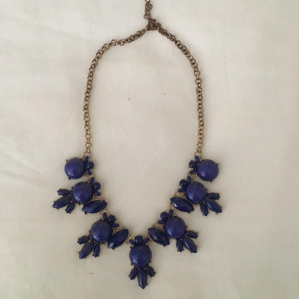 Blue & Gold Necklace